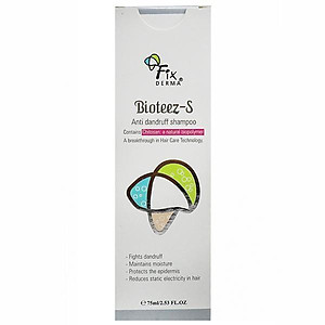 Dầu Gội Fixderma Giảm Gàu Bioteez-s Shampoo 75ml