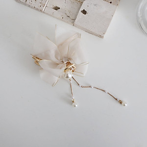 Kẹp càng cua ghim cặp tóc cặp tóc Hàn Quốc nơ nàng thơ