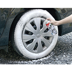  Bình xịt bọt phục hồi ngăn tia uv cho taplo nhựa đen sần, cao su 420ml