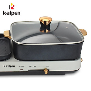 Bếp Nướng Lẩu Đa Năng Kalpen Công Suất 2200W chuẩn Đức - Hàng chính hãng