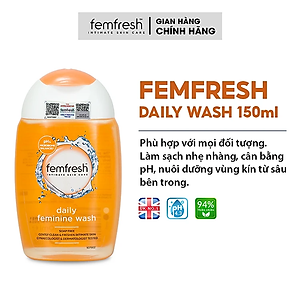 Dung dịch vệ sinh cho cả nữ và nam Femfresh Anh giúp làm sạch sẽ, thơm mát, ngăn ngừa viêm, ngứa, nấm phụ khoa - OZ Slim Store 