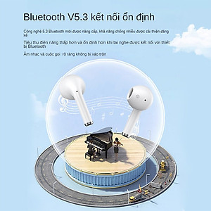 Tai Nghe Bluetooth Nhét Tai Không Dây FIRO A20 - Tai Nghe Bluetooth ENC Giảm Tiếng Ồn Thông Minh - Tai Nghe FIRO A20 Bluetooth 5.3 - Công Nghệ Kháng Nước IPX5 - Tai Nghe Không Dây FIRO A20 - Phù Hợp Với Tất Cả Dòng Máy - Hàng Chính Hãng