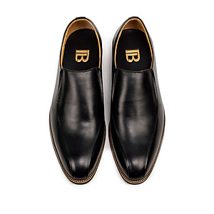 Giày lười da nam công sở Bụi Leather G110 - Da bò Nappa cao cấp - Bảo hành 12 tháng