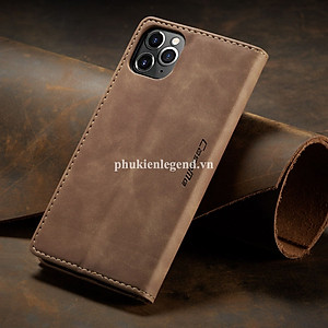 Bao da dạng ví dành cho iPhone 13 Pro Max hiệu caseme chống sốc chống va đập bụi bẩn, có ngăn đựng tiền, đựng thẻ tiện dụng - Hàng chính hãng