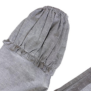 Váy đầm bé gái Mầu Xám Tay Bồng KIKA. Từ 10kg đến 52kg K138