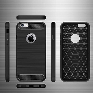 Ốp lưng chống sốc cho iPhone 6 Plus / iPhone 6s Plus Hiệu Likgus vân kim loại - hàng nhập khẩu