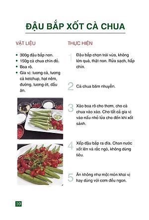 Sách 500 Món Chay Thanh Tịnh - Tập 10