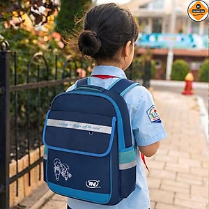 Balo học sinh tiểu học TN Bags – Balo đi học cấp 1 siêu nhẹ, trượt nước, nhiều ngăn cao cấp cho bé năng động TN.B3014