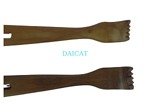 Cây gãi và đấm lưng bằng gỗ bách xanh hai đầu