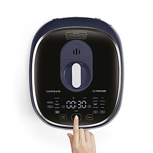 Nồi cơm điện cao tần Locknlock IH pressure rice cooker EJR526GRY (1.8 Lít)- Hàng chính hãng