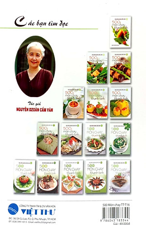 Sách 500 Món Chay Thanh Tịnh - Tập 16