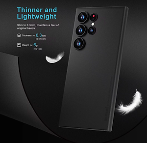 Ốp Lưng Nhám Siêu Mỏng 0.3mm Cho Samsung Galaxy S25 Ultra Hiệu Memumi SLIM Có Màng Bảo Vệ Camera - Hàng Nhập Khẩu