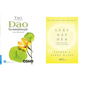 Combo 2 cuốn sách: OSHO - Đạo "con đường không lối" + Luật hấp dẫn  (Tái bản)