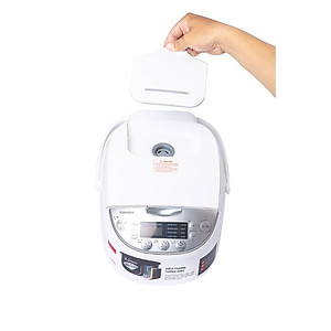 Nồi cơm điện tử Toshiba RC-10DH2PV(W) - Dung tích 1.0 Lít  - Nồi giữ ấm 12 tiếng - Hàng chính hãng