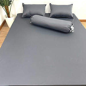 Ga chống thấm trơn 1 màu Xám vải Cotton mềm mại thoáng mát chính hãng