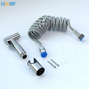 Bộ vòi xịt rửa vệ sinh toilet có dây sen lò xo Hobby Home Decor VSR2