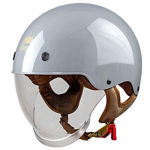 Nón bảo hiểm 1/2 Royal M239 kính âm nhỏ gọn nhiều màu size cho nam nữ đi xe máy