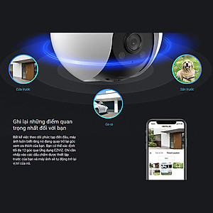 Camera IP WiFi Ngoài Trời EZVIZ H8 2K (2304 × 1296p) - Hàng chính hãng