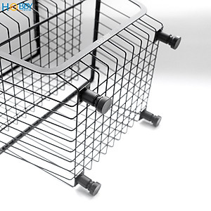 Kệ rổ đựng đồ nhà bếp đa năng nhiều tầng di động HOBBY Home Decor KRNT
