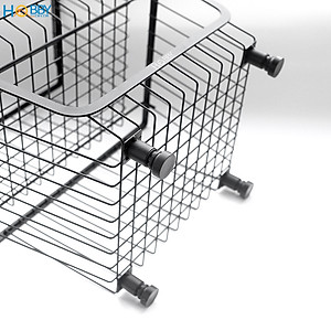 Kệ rổ đựng đồ nhà bếp đa năng nhiều tầng di động HOBBY Home Decor KRNT