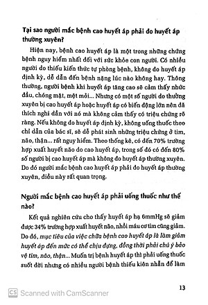 Sách Bác Sĩ Tốt Nhất Là Chính Mình (Tập 9) : Cao Huyết Áp - Sát Thủ Trầm Lặng (Tái Bản 2019)