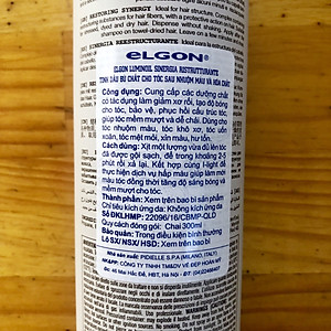 ELGON Luminoil Sinergia Ristrutturante 300ml - Tinh dầu cấp dưỡng thần tốc cho tóc sau khi làm hóa chất uốn nhuộm