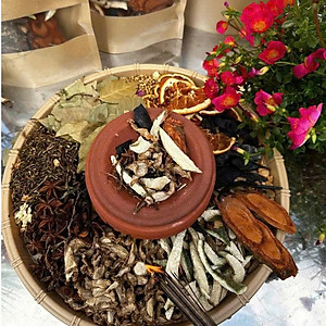 Thảo  dược  xông nhà  ,  thanh lọc không khí ,  tẩy uế , chiêu tài  may mắn cho gia chủ