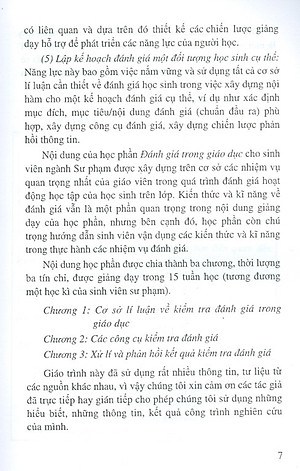 Giáo Trình Kiểm Tra Đánh Giá Trong Giáo Dục (Tái bản 2021)