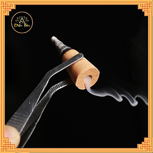 Trầm hương nụ khói ngược cháy 20 phút dùng cho lư xông trầm, thác khói trầm hương nhiều hương 200 nụ