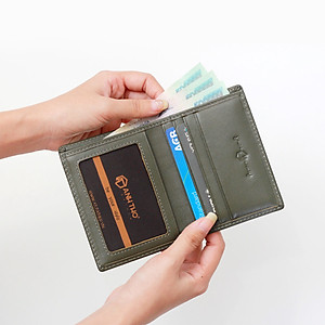 Ví mini da bò Anh Tho Leather 055