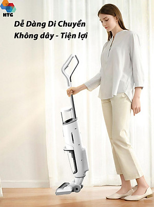 Máy hút bụi lau nhà airbot iClean Pro tích hợp tự động giặt Dẻ, 3 công việc trong 1, hút và lau chuyên sâu, hàng chính hãng