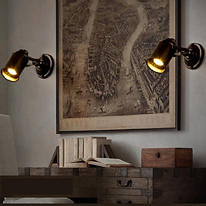 Đèn gắn tường - đèn cầu thang, hành lang - đèn trang trí  RETRO