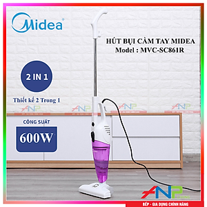 Máy hút bụi cầm tay Midea MVC-SC861B 600W - Hàng chính hãng