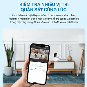 Camera Wifi TP-Link Tapo C211 Độ Phân Giải 2K UHD Quay Quét 360 Độ - Hàng Chính Hãng