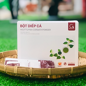 [CHÍNH HÃNG] Bột Diếp Cá Quảng Thanh 100% Nguyên Chất Sấy Lạnh - Hỗ trợ táo bón, trĩ, mát gan, giảm mụn - Hộp tiện lợi 