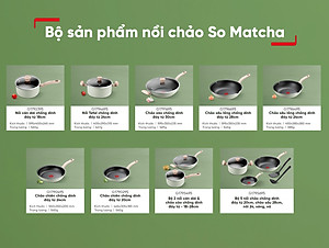 Chảo sâu lòng chống dính đáy từ Tefal So Matcha