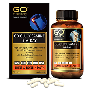 GO GLUCOSAMINE 1-A-DAY 1500mg 60 VIÊN- Viên uống bổ xương khớp nhập khẩu chính hãng GO Healthy New Zealand