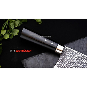 Dao Phúc Sen Dao chặt xương 05 cán mun