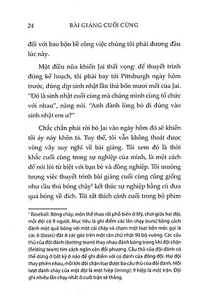 Sách Bài Giảng Cuối Cùng