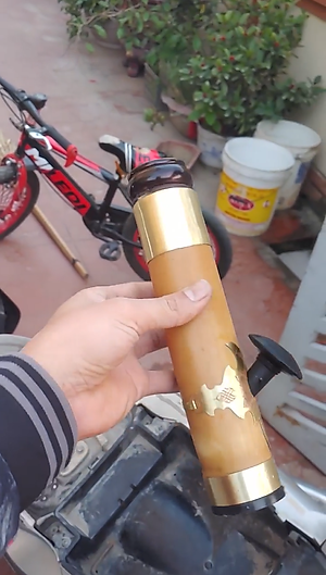 Điếu Cày Mini Bỏ Túi Dài 20cm