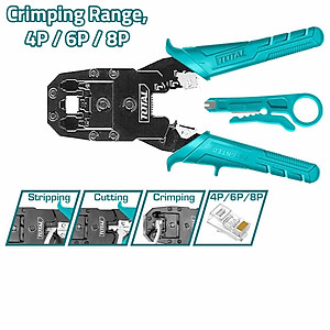 KÌM BẤM COS MẠNG ĐA NĂNG TOTAL TMPC4468P - HÀNG CHÍNH HÃNG