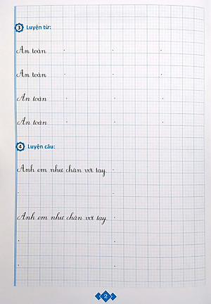 Vở Luyện Viết Chữ Đẹp Lớp 2 - Tập 1 (Biên Soạn Theo Chương Trình Sách Giáo Khoa Mới)