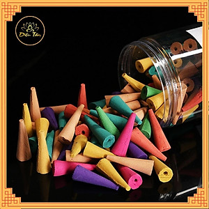 Trầm hương nụ khói ngược cháy 20 phút dùng cho lư xông trầm, thác khói trầm hương nhiều hương 200 nụ