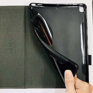 Bao da cho iPad 10.2 inch 2019 (7th) , 2020 (8th) và 2021 (9th) hiệu Kaku leather canvas silicone - Hàng nhập khẩu