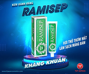 KEM ĐÁNH RĂNG RAMISEP CHLORHEXIDINE 0.12%