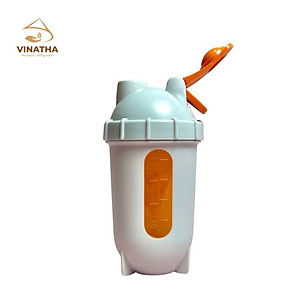 Bình Đựng Nước, Bình Lắc Pha Chế, Shaker Tập Gym - Nhựa Cao Cấp Chịu Nhiệt Vinatha, 500ml