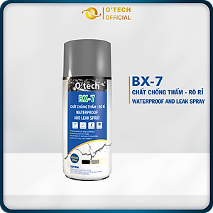 Bình Xịt Chống Thấm Trần Nhà, Tường Ngoài, Mái Tôn, Tạo Lớp Phủ Chống Nước Chống Rò Rỉ O'tech BX-7 - Hàng Chính Hãng