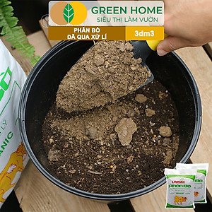 Phân bò Lavamix, bao 3dm3, đã qua xử lý, không mùi hôi, hữu cơ tiện lợi 