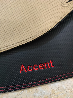 Thảm Taplo Hyundai Accent 2017-2023 loại da dày cao cấp 3 lớp chống trượt Da Carbon đen