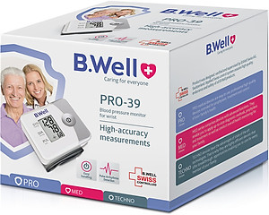 Máy đo huyết áp cổ tay B.Well Swiss PRO-39
